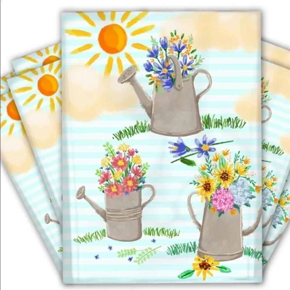 Poly Mailers MIX FUN 10x13 35 pieces 35 stickers 1.5”